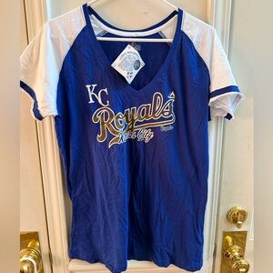 NWT Majestic Kansas City Royals Tee Shirt